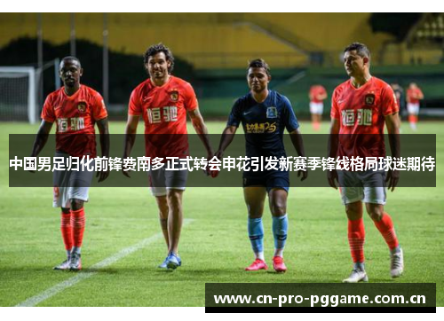 中国男足归化前锋费南多正式转会申花引发新赛季锋线格局球迷期待 中国男足归化前锋费南多正式转会申花引发新赛季锋线格局球迷期待
